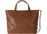 Cinque Pelle Borsa Shopper Cartella Claudia Shopper Brown Marrone