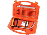 Set Di Seghetti A Mano 12In1 | Sega A Mano Multifunzionale Per Il Campeggio E L'outdoor | Mini Sega A Filo Universale Con Custodia | Seghe A Croce Per Metallo, Plastica, Vetro, Piastrelle E Legno | Sega A Traforo Ad Arco | Sega Corta