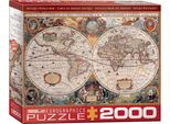 Puzzle Da 2000 Pezzi Mappa Del Mondo Antico Orbis Geographica