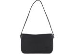 Lacoste Pelle Borsa A Tracolla Borsa A Tracolla Croco Crew Shoulder Bag Noir Nero