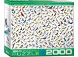 Puzzle Da 2000 Pezzi Il Mondo Degli Uccelli