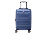 Delsey Paris Carrello Air Armour 4DR Expandable Cabin Trolley 55 Night Blue