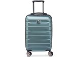 Delsey Paris Carrello Air Armour 4DR Expandable Cabin Trolley 55 Light Green Verde
