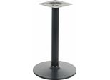 Base Per Tavolo In Metallo NY-B006, Per Ufficio, Hotel, Ristorante, Diametro 46 Cm, Altezza 72 Cm, Nero
