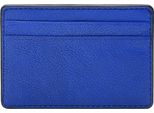 Fossil Portacarte Steven Card Case Brilliant Blue
