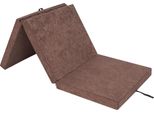 Materasso Pieghevole "Ben"" - 195×80×8 Cm - Pieghevole, Rivestimento Lavabile, Tessuto Aloba, Come Letto Per Gli Ospiti, Tappetino Da Allenamento O Pouf | Pillowprim"