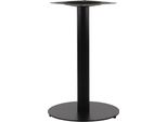 Base Per Tavolo In Metallo SH-5001-5, Per Ufficio, Hotel, Ristorante, Diametro 45 Cm, Altezza 73 Cm, Nero
