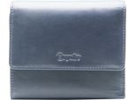 Esquire Pelle Portafoglio Viktoria Flap Wallet Navy Blu Scuro
