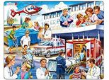 Puzzle Larsen US33 Con Cornice Ospedale 25 Pezzi