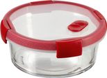 Curver Contenitore Da Cucina Rotondo 0,6L Trasparente Rosso