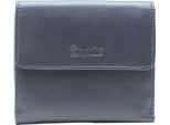 Esquire Pelle Portafoglio Viktoria Little Wallet Navy Blu Scuro
