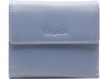 Esquire Pelle Portafoglio Viktoria Little Wallet Dove Blue Celeste