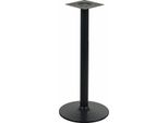 Base Per Tavolo In Metallo NY-B006, Per Ufficio, Hotel, Ristorante, Diametro 46 Cm, Altezza 110 Cm, Nero