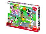 Dino Puzzle Topolino E Amici 3X55 Pezzi