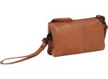 Mustang Pelle Borsa A Tracolla Matera Shoulderbag Cognac Marrone