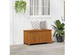 Vidaxl Contenitore Da Giardino 113X50X58 Cm In Legno Massiccio Di Acacia