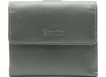 Esquire Pelle Portafoglio Viktoria Little Wallet Green Verde Scuro