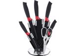 Set Di Coltelli Professionali Da 7 Pezzi Set Di Coltelli Girevoli Di Altissima Qualità Set Di Coltelli Da Cucina Coltello Da Chef Motivo 3