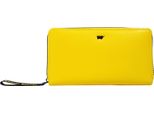 Braun BüFfel Pelle Portafoglio Capri Zip Wallet 18CS Yellow Giallo