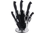 Set Di Coltelli Professionali Da 7 Pezzi Set Di Coltelli Girevoli Di Altissima Qualità Set Di Coltelli Da Cucina Coltello Da Chef Motivo 4