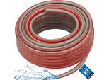 Kotarbau® Tubo Da Giardino 1/2" 50M 6 Veli Grigio Professionale Per L'irrigazione Delle Piante"