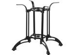 Base Per Tavolo In Ghisa SH-5033-2, Per Ufficio, Hotel, Ristorante, Diametro 86,5 Cm, Altezza 72 Cm, Nero