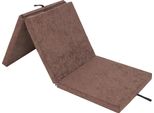 Hobbygarden Materasso Pieghevole Ben - 180×65×6 Cm, Pieghevole, Letto Per Ospiti E Tappetino Da Palestra, Rivestimento Aloba, Facile Da Pulire E Leggero