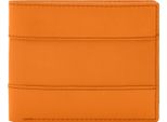Fossil Porta Carte Di Credito Everett Bifold Flip Id Medium Orange Arancione