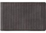 Fossil Pelle Porta Carte Di Credito Andrew Fpw Bifold Lead Gray Grigio
