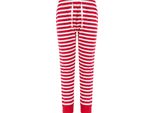 Sf Minni - Pantaloni Da Salotto Per Bambini RW7998 (128) (Rosso/Bianco)