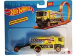 Hot Wheels Transporter - Grande Per La Pista! Scania Rally Truck, Camion Giallo, Auto Giocattolo, Edizione Da Collezione, Mattel GKC33