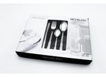 Set Di Posate Da 16 Pezzi 18/0 In Acciaio Inox Inserto Resistente 4X Coltello, Forchetta, Cucchiaio, Cucchiaino