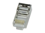 Logilink MP0003 Logilink Cat 5E Modular Plug, Shielded 100Er Pack