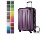 Hauptstadtkoffer Alex - Valigia Rigida Espandibile Con 4 Ruote Trolley Da Check-In Valigia Da Viaggio Con Espansione Pieghevole Bagaglio Da Check-In 158Cm Valigia Rigida 65 Cm, 74 Litri,Melanzana