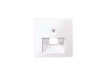 Merten 296225 Placca Di Centro Per Inserto Uae, 1-Gang, Bianco Attivo Lucido, Sistema M