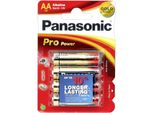 Panasonic Batterie Pro Power -AA Mignon 4St.