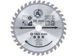 Lama Circolare In Metallo Duro | Ø 160 X 20 X 2,4 Mm | 36 Denti