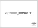 Corteco 19019114 Tubo Freno Anteriore Per CitroËN Zx (N2) Zx Break (N2)