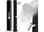 Tillvex Doccia Solare 35L Nero Con Copertura Protettiva Inclusa Doccia Da Giardino Doccia Da Piscina Piscina Campeggio Doccia Solare Da Esterno Doccia A Pioggia