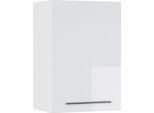 Vicco Pensile Da Cucina Fame-Line, 50 Cm, Bianco Lucido/Bianco