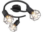 Globo Lighting|Faro In Metallo Nero, 3X E14