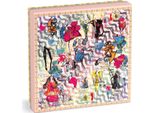 Galison Puzzle Reversibile Christian Lacroix: Ipanema Girls 500 Pezzi