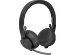 Logitech Zone Wireless Ms - Cuffie - On-Ear - Bluetooth - Senza Fili - Cancellazione Attiva Del Rumore