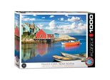 Eurographics Puzzle FischerhüTten In Peggys Cove, Nova Scotia, 1000 Teile, 68 X 48 Cm, 6000-5438