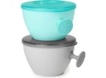 Skip Hop Ciotole Per Il Porridge Easy Grab, Grigio/Turchese
