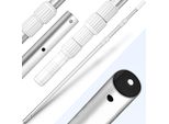 Tillvex Asta Telescopica Per Piscina 1,20 - 3,60 M | Asta Per Piscina In Alluminio | Asta Per Pulizia Piscina 3 Pezzi