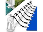 Tillvex Avvolgitore Per Piscina 1,05 - 6,15 M | Sistema Di Avvolgimento Per Telo Solare | Avvolgitore Per Telo E Copertura Per Piscina | Cinghie Incluse