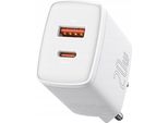 Baseus CCXJ-B02 Caricabatterie Per Dispositivi Mobili Universale Bianco Ac Ricarica Rapida Interna