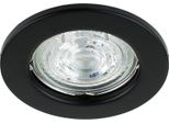 Lampada Da Incasso A Soffitto Faretto Da Incasso A Soffitto Murid Black IP20 Rotondo Nero EDO777292 Edo