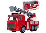 Camion Dei Pompieri Malplay | Mini Simulazione | Scala Mobile Ed Estensibile | Pompieri | Con Suoni E Luci | Da 3 Anni | Regalo Per Bambini